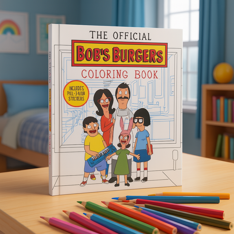 The Official Bob's Burgers Coloring Book (50% OFF)